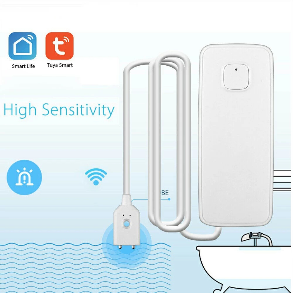 Wifi Water Leak Detector - Wasser Alarm Sensor WiFi Wasser Leck