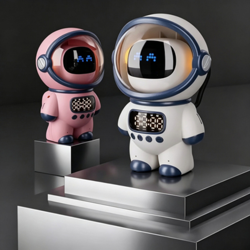 Smart Home Robot - 2026 Neuer KI-Smart-Sprachchat-Roboter Bluetooth-Lautsprecher Digitaler Wecker