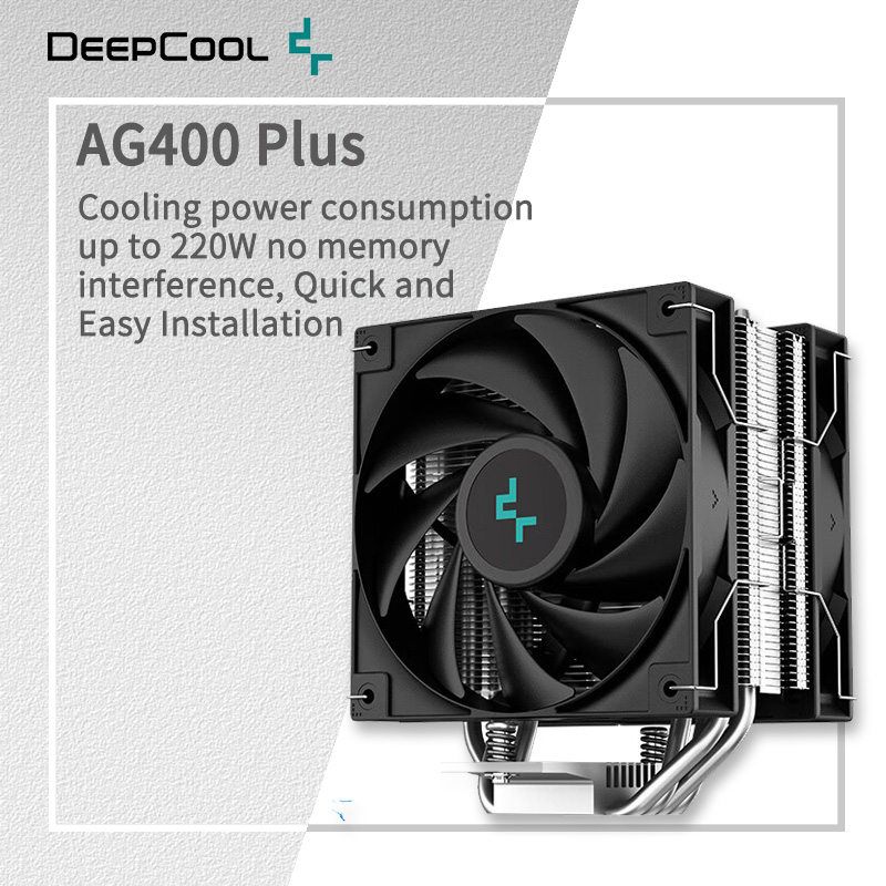 Smart Home Pc - DEEPCOOL AG400 4 Heatpipes Dual Fan