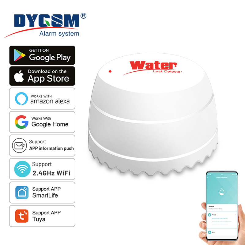 Wifi Water Leak Detector - Tuya WiFi Wasser Leck Detektor Flut