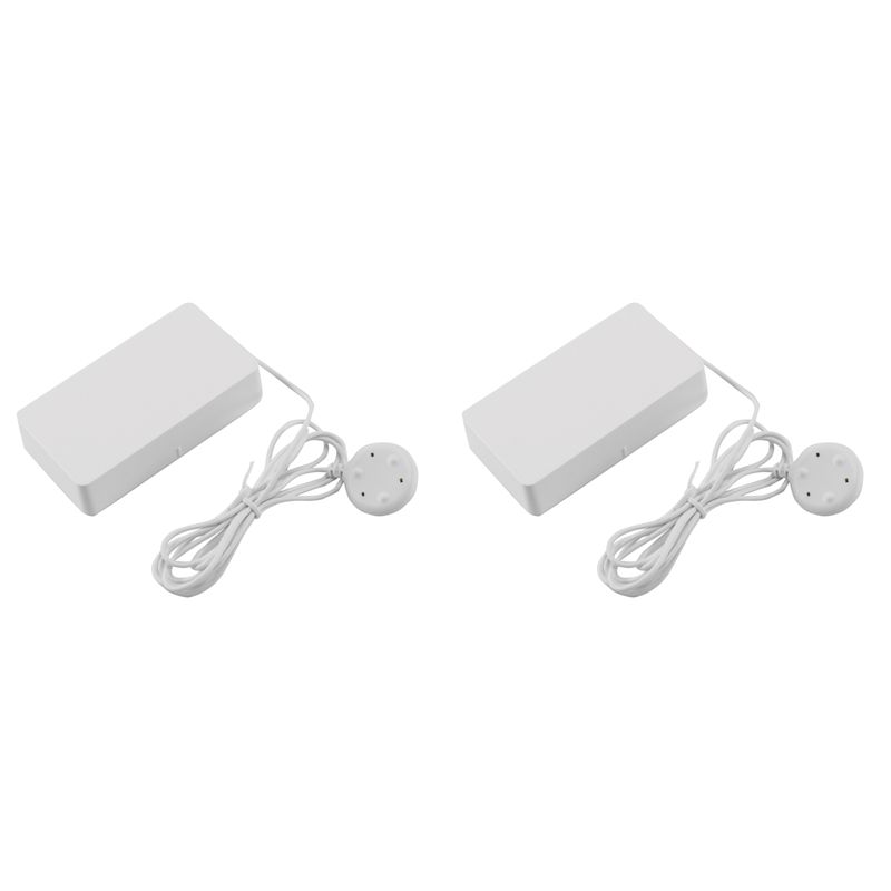 Wifi Water Leak Detector - AFOURT-2X Tuya WIFI Wasserflut-Sensor, Wasserleck-Detektor, sendet