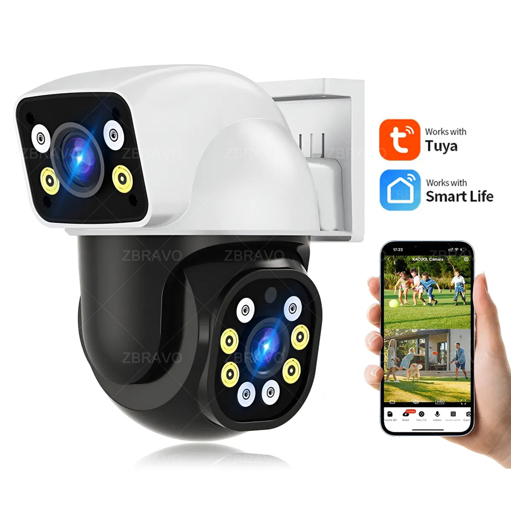 Smart Home Outdoor Camera - Smartlife 8MP WLAN Tuya Außenkamera Mini