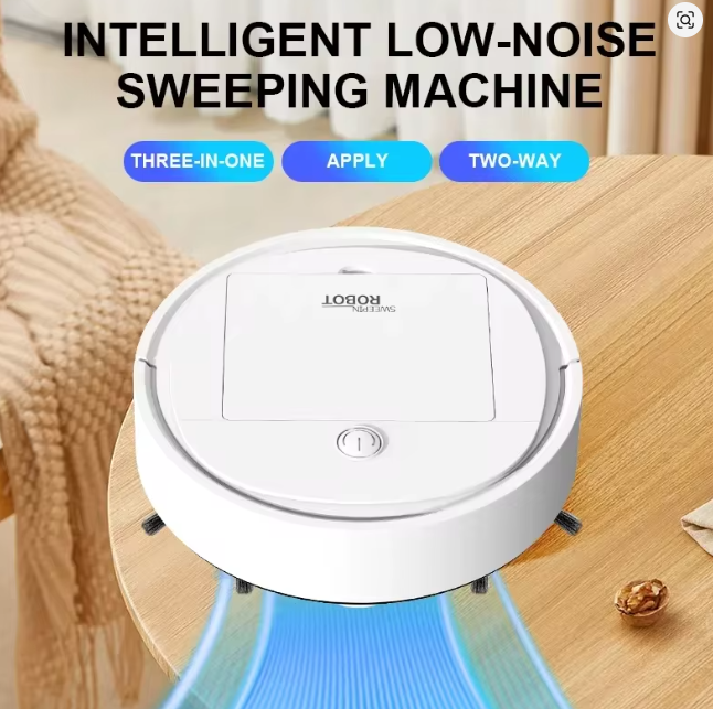 Vacuum Cleaner Smart Home - Intelligenter Kabelloser Roboter-Staubsauger 1500Pa 3-in-1 Wischen
