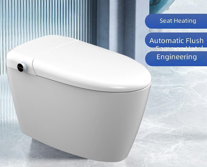 Smart Home Hotel - Beheizbarer Intelligenter Toilettensitz, Automatische Spülung, Spülung