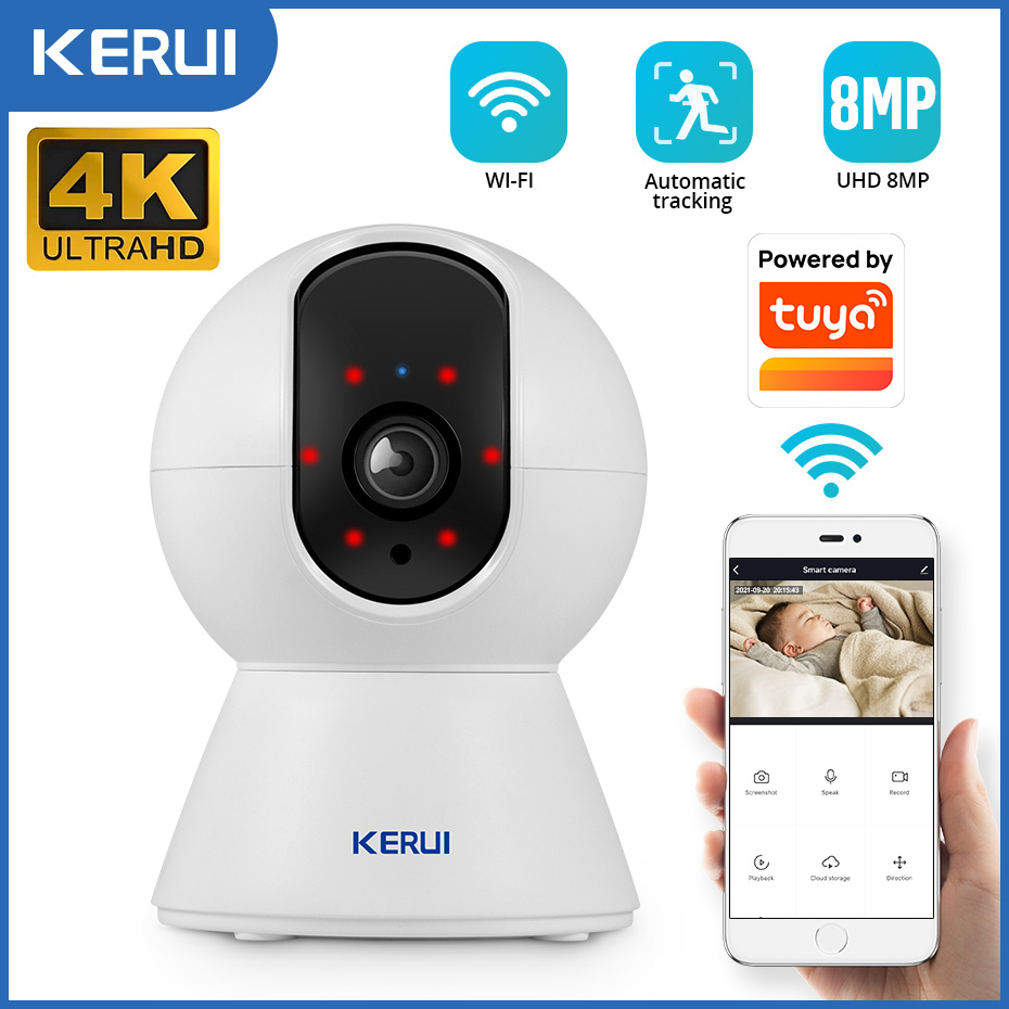Eufy Camera E220 - KERUI 5MP 8MP 4K HD WLAN