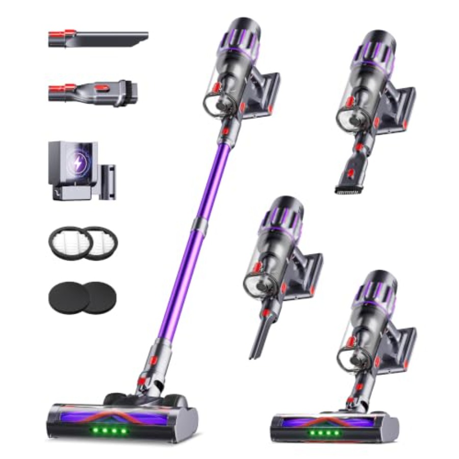 Vacuum Cleaner Smart Home - Kabelloser Staubsauger für den Hausgebrauch, ABS-Kunststoff,