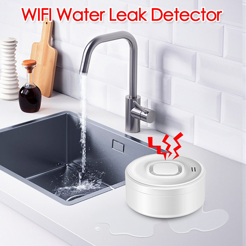 Wifi Water Leak Detector - Smart WIFI Wasser Leck Detektor 100dB