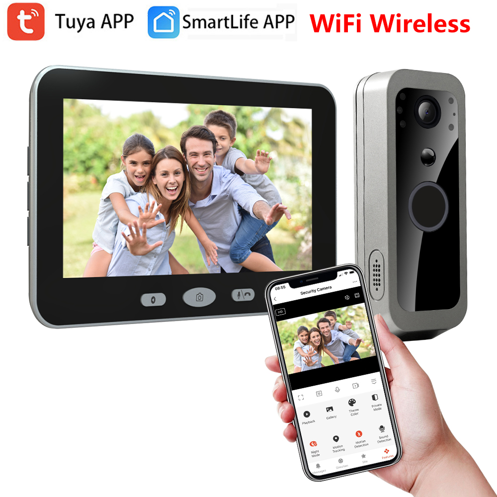 Smart Home Outdoor Camera - Tuya Smart Life 3MP 2,4G WLAN