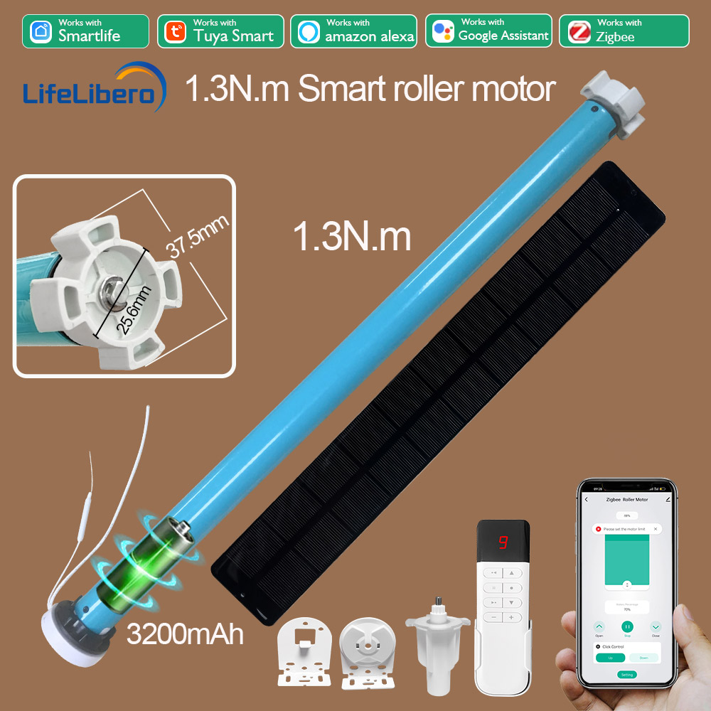 Smart Home Blinds - Boyarca 1,3 N.m Akku Tuya Zigbee