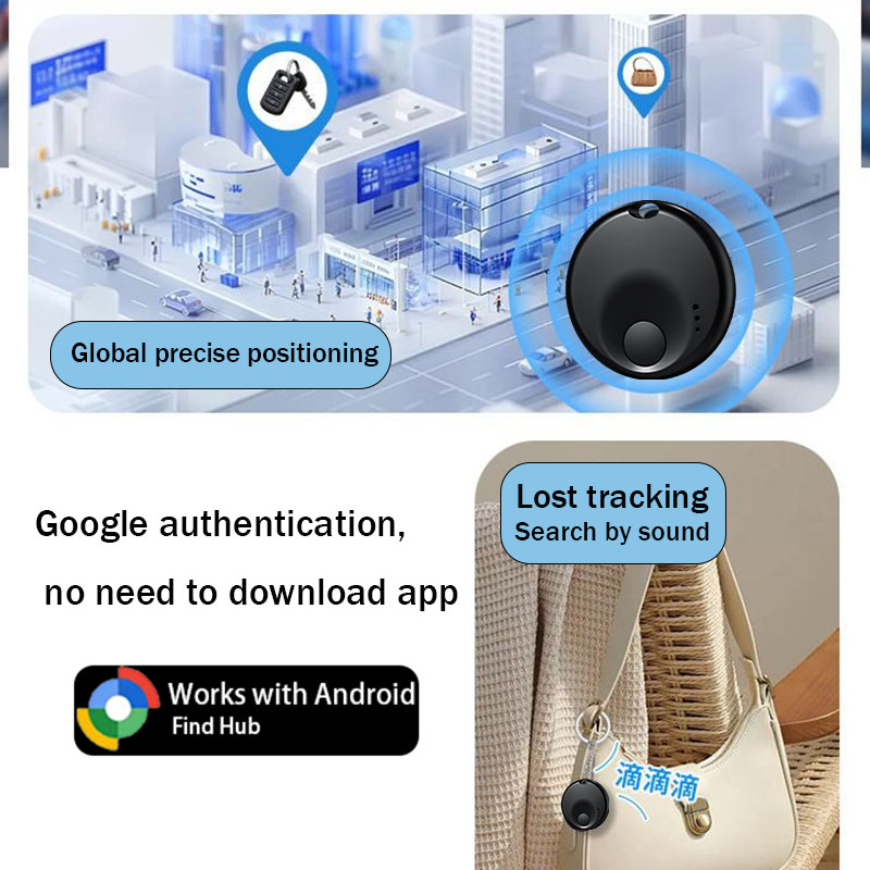 Smart Home Hub Xiaomi - Mini-Anti-Verlust-Tag für Android-Telefone, kompatibel mit der