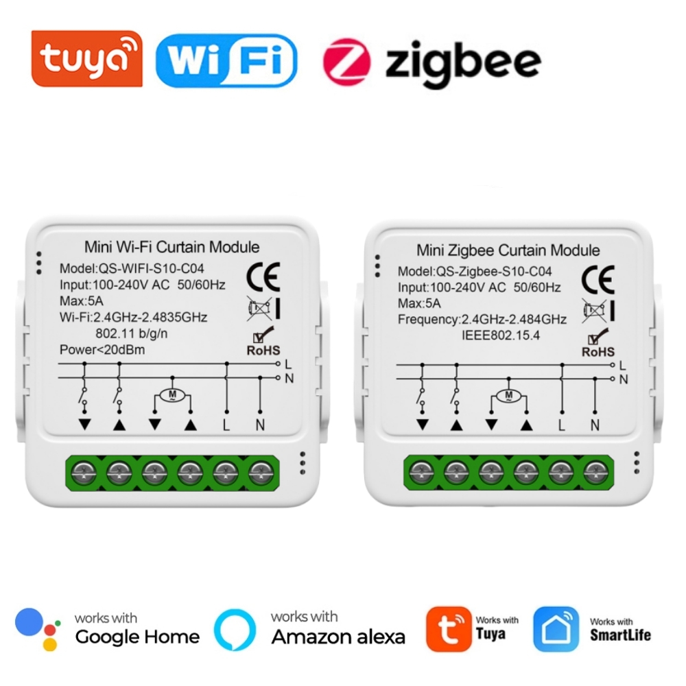 Smart Home Blinds - Tuya WiFi Zigbee Smart Vorhang Schalter
