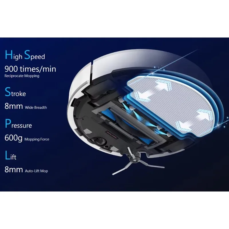 Vacuum Cleaner Smart Home - HOBOT LEGEE Q10 Intelligenter Haushalts-Staubsauger, Bodenreinigungs-