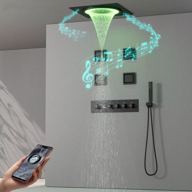 Intelligentes LED-Duschset Bad – Smart Home Hotel Bewertung und Preis