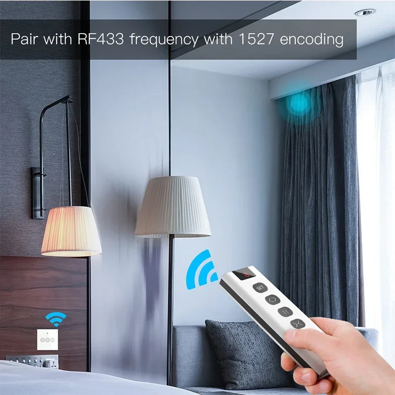 9/1 Kanal RF433 Fernbedienung  – Smart Home Blinds Bewertung und Preis