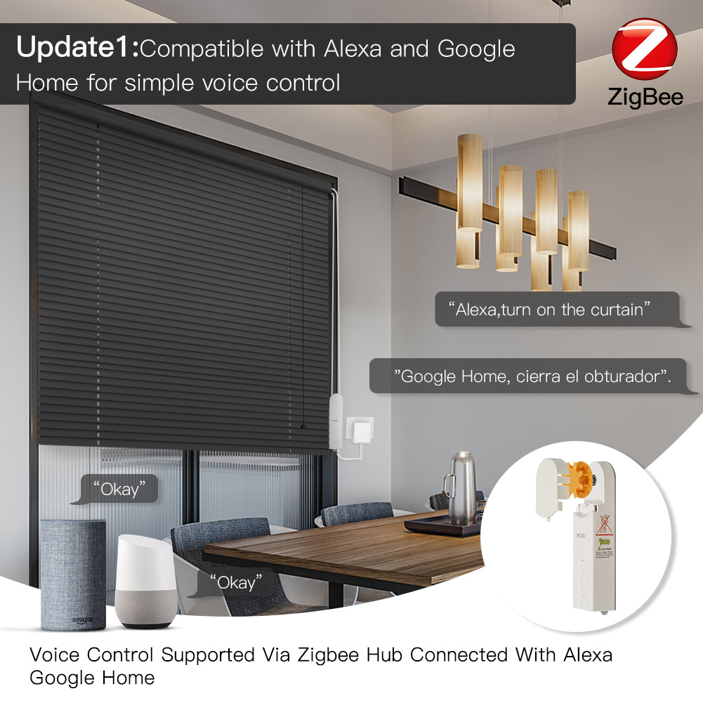 MOES ZigBee Smart DIY Motorisi – Smart Home Blinds Bewertung und Preis