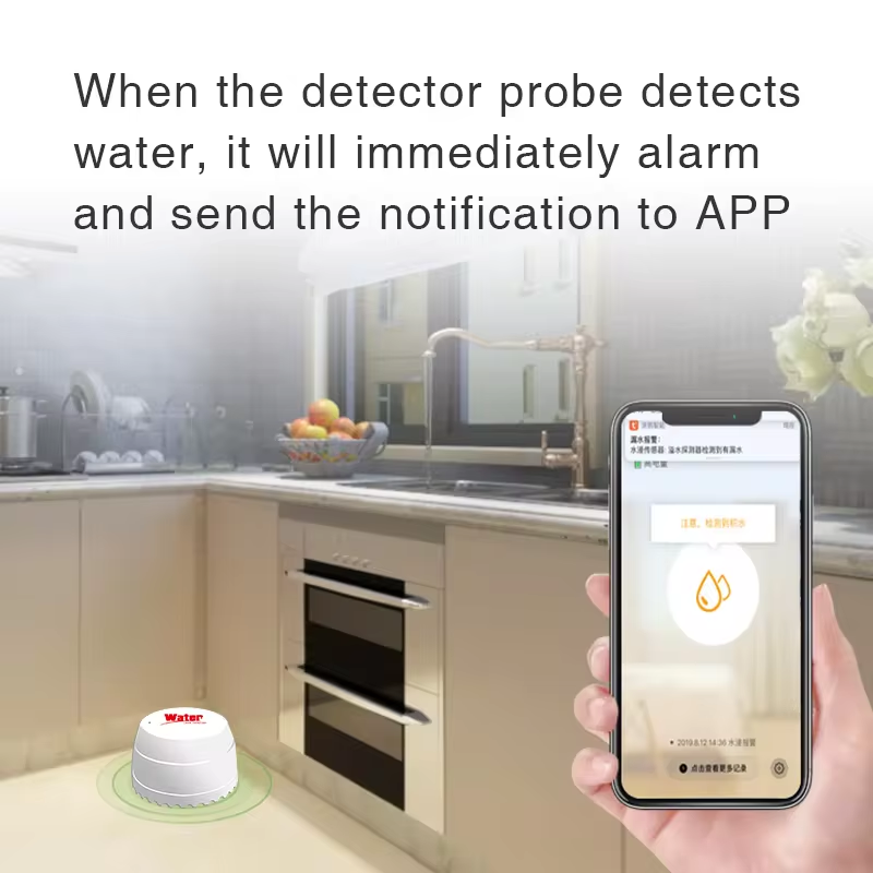 Tuya WiFi Wasser Leck Detektor – Wifi Water Leak Detector Bewertung und Preis