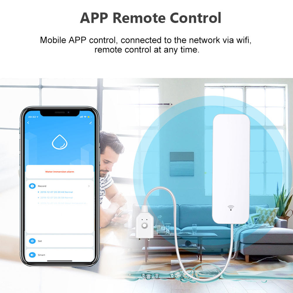 Tuya WiFi Wasserlecksensor, Wa – Wifi Water Leak Detector Bewertung und Preis