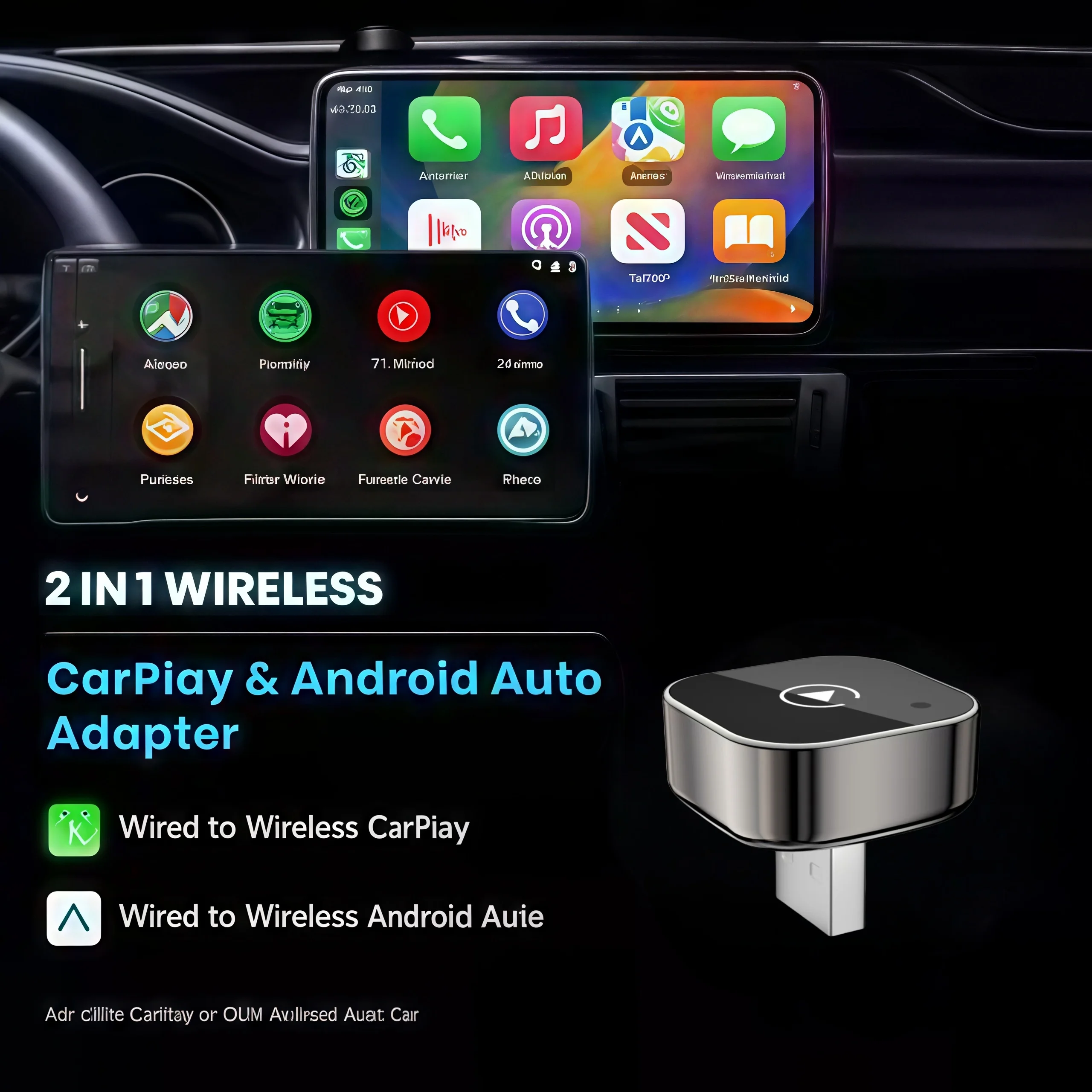 Neuer Kabelloser CarPlay Andro – Smart Home Usb Bewertung und Preis