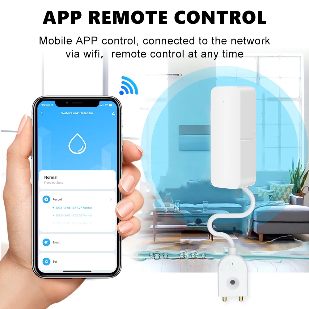Tuya WiFi Smart Wasser Leck Se – Wifi Water Leak Detector Bewertung und Preis