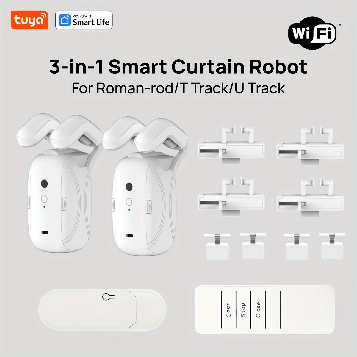1/2 Stück Tuya Smart WiFi Vorh – Smart Home Blinds Bewertung und Preis