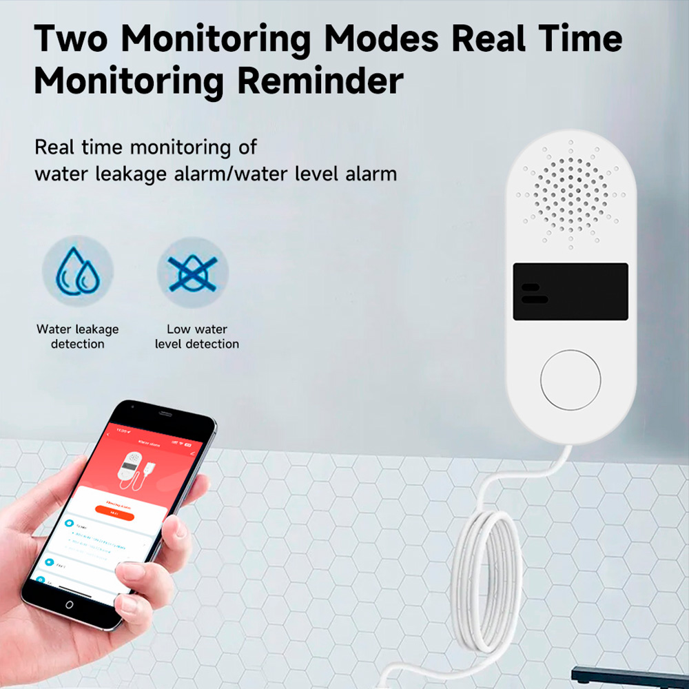 Tuya Wifi Wasser leck detektor – Wifi Water Leak Detector Bewertung und Preis