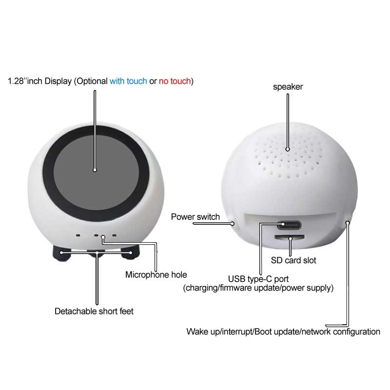 ESP32 S3 1,28 Zoll N16R8 Entwi – Smart Home Robot Bewertung und Preis