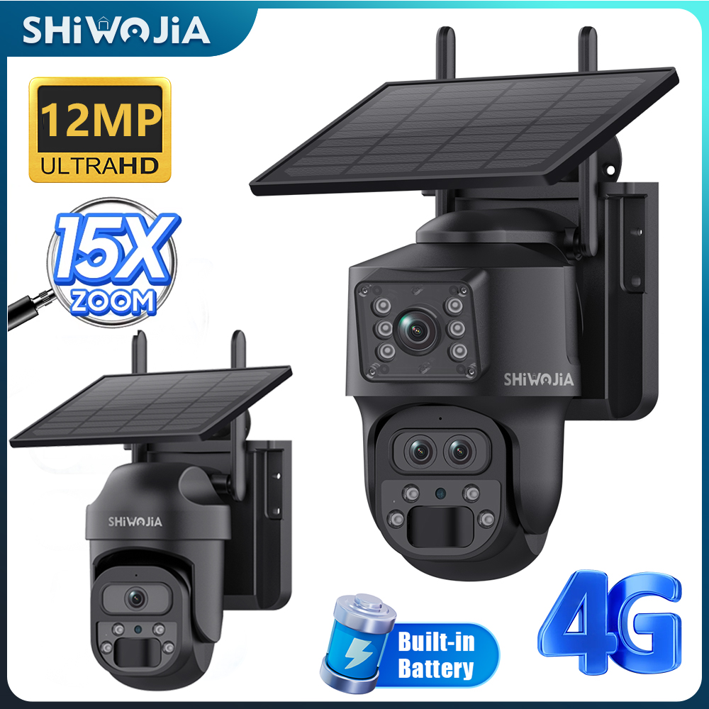 SHIWOJIA 15X ZOOM Solarkamera  – Smart Home Outdoor Camera Bewertung und Preis