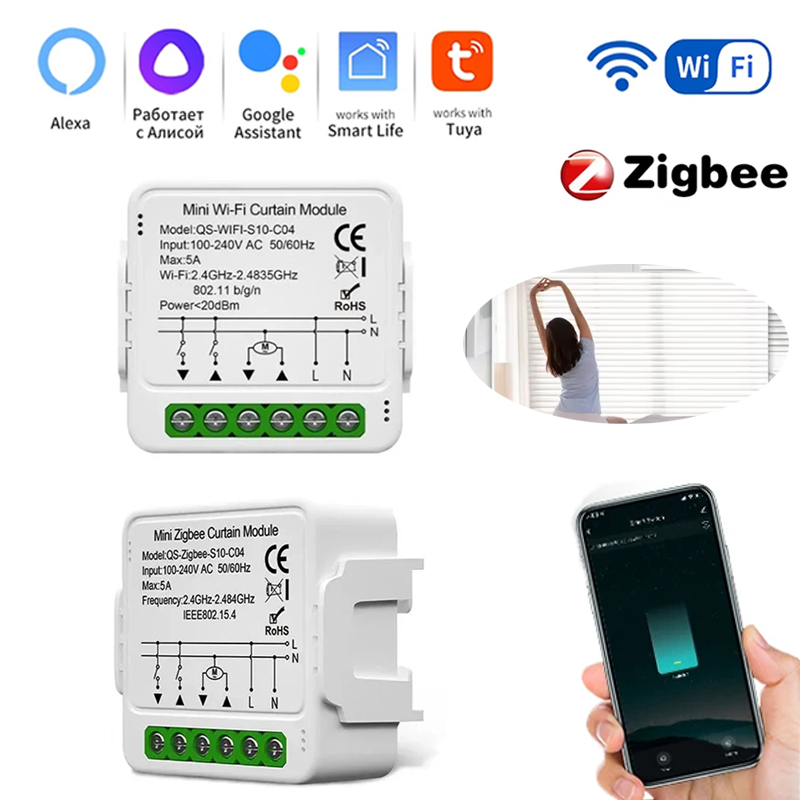 Tuya Smart ZigBee/WiFi Vorhang – Smart Home Blinds Bewertung und Preis