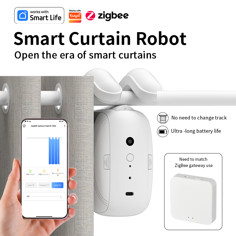 Zigbee Smart Vorhang Fahrer Ro – Smart Home Automation Bewertung und Preis