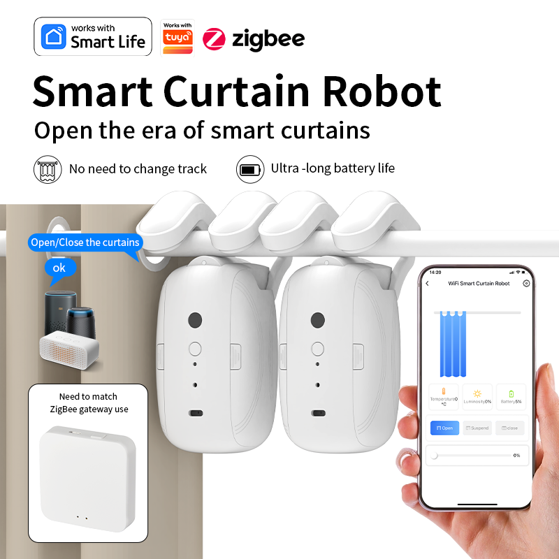 Zigbee Smart Vorhang Fahrer Ro – Smart Home Automation Bewertung und Preis