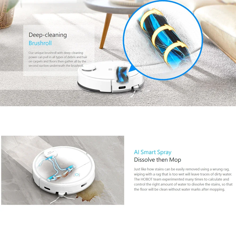 HOBOT LEGEE Q10 Intelligenter  – Vacuum Cleaner Smart Home Bewertung und Preis