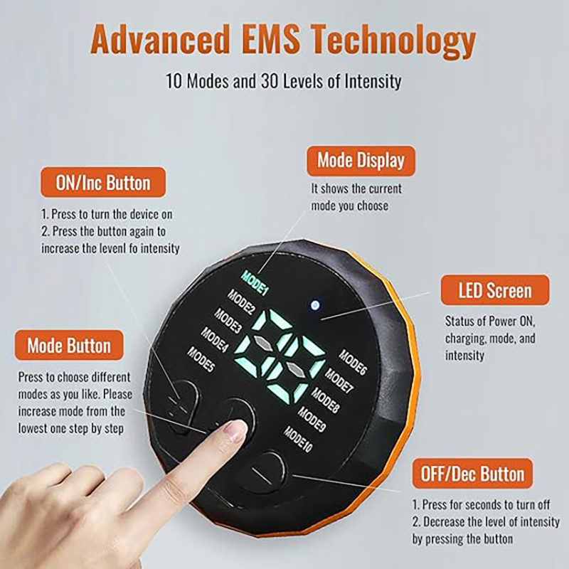 USB-Aufladbarer EMS Muskeltrai – Smart Home Usb Bewertung und Preis